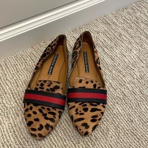 Veronica Beard leopard loafers